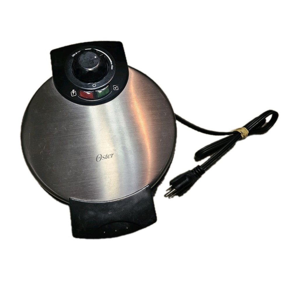 Oster Belgian Waffle Maker Stainless Steel CKSTWF2000 Nonstick Plates